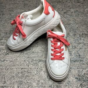 Tory Burch Lady Bug Sneaker - Washed Berry Size 7.5